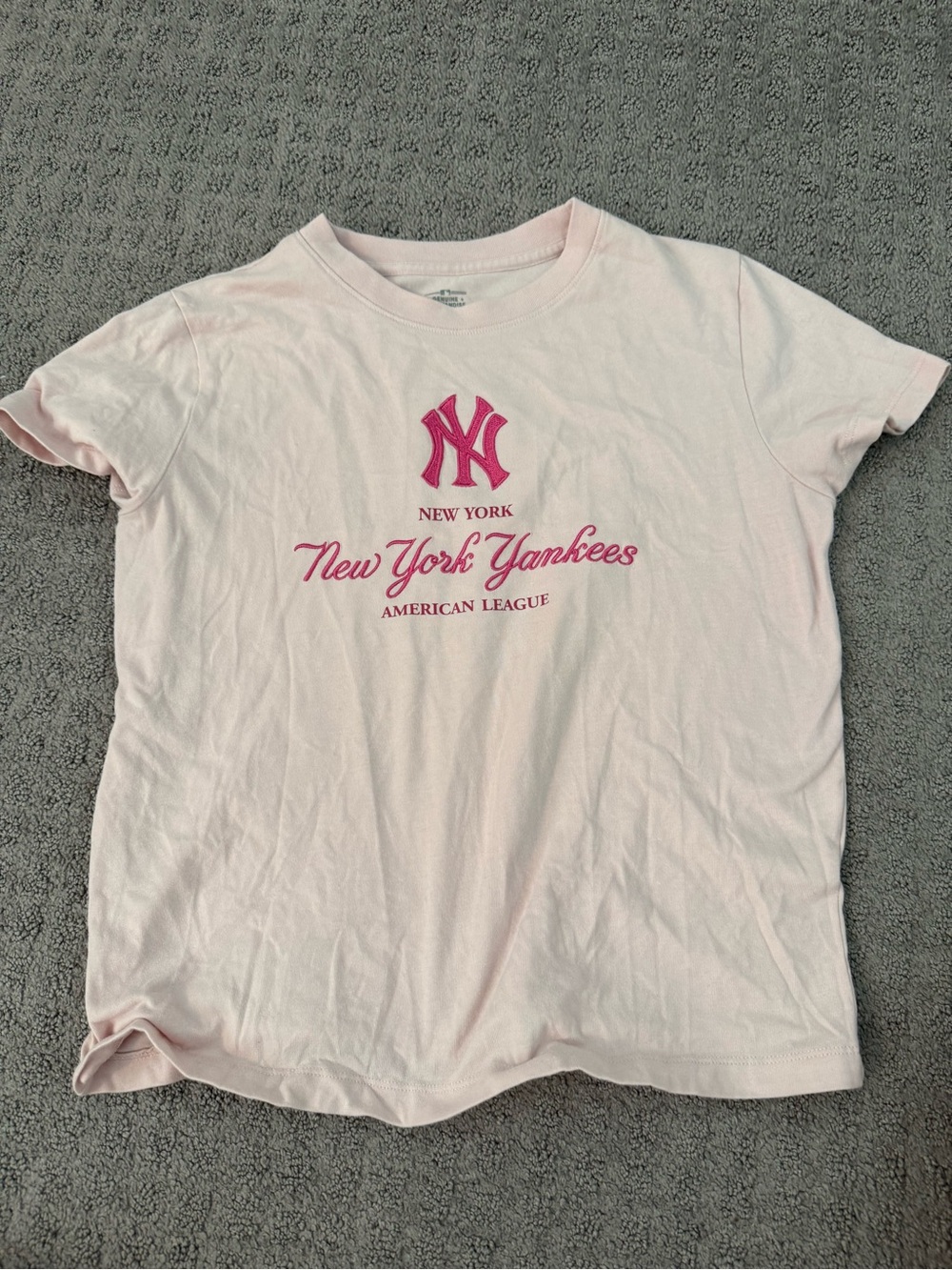Genuine Merchandise Light Pink Crewneck Tee